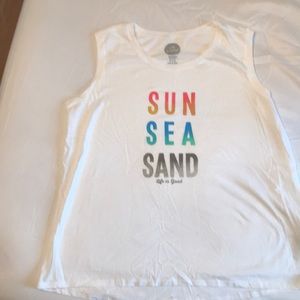 EUC White tank.